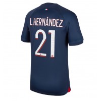 Camisa de time de futebol Paris Saint-Germain Lucas Hernandez #21 Replicas 1º Equipamento 2023-24 Manga Curta